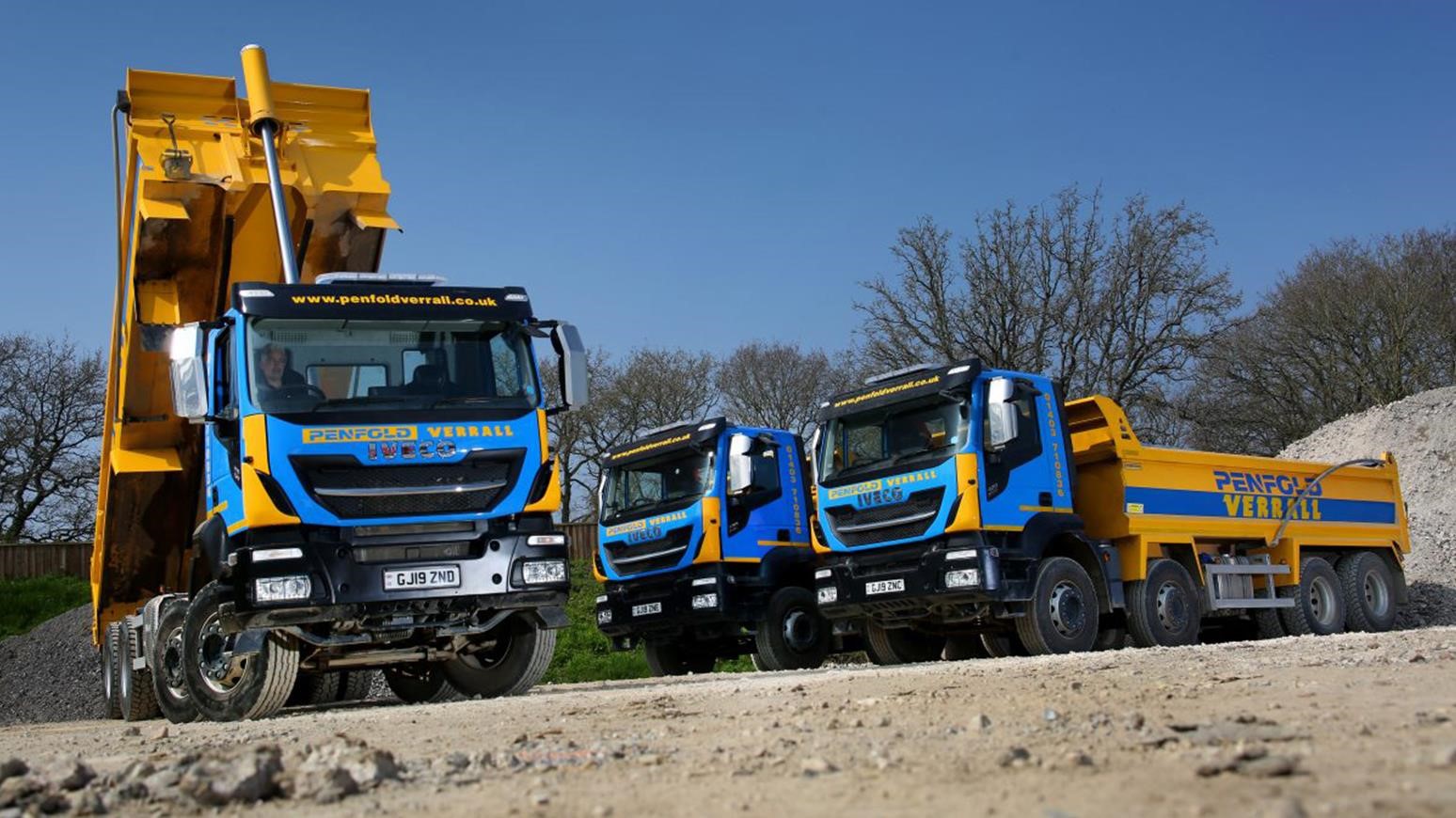 Sussex-Based Trucking Company Orders Four IVECO Stralis X-Way Tippers