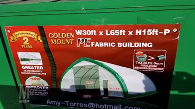 30x65x15 Pe Fabric Shelter Other Auction Results 2