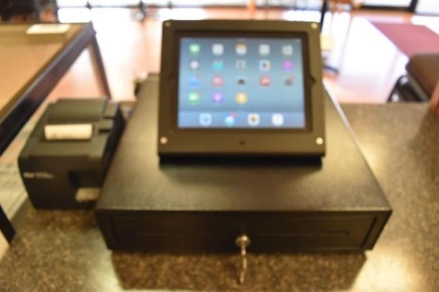 Square Pos W Cash Drawer Star Tsp100 Printer W Musser Bros Inc