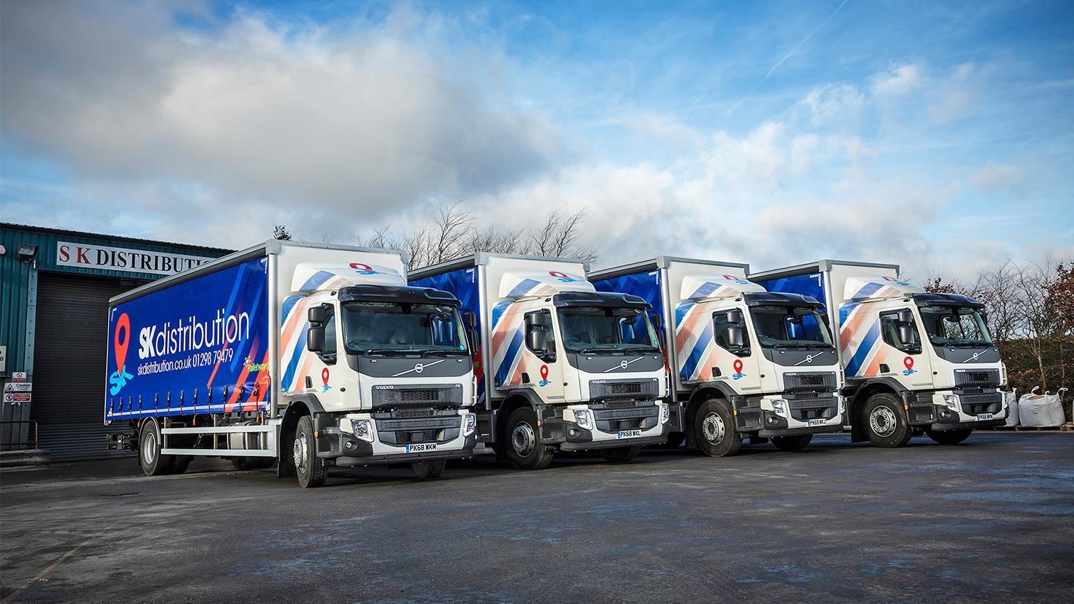 Buxton-Based Distribution Company Opts For Volvo FEs, Likes Wheelbases & Comfort Cabs