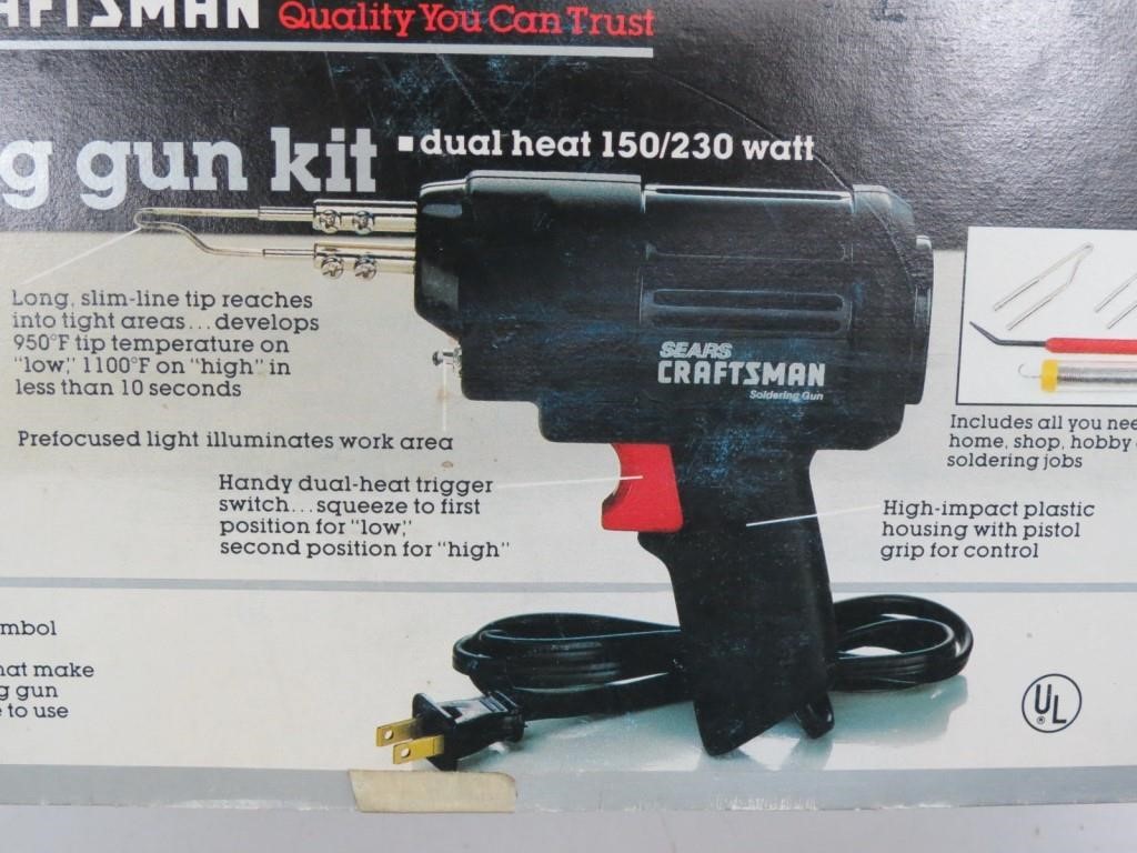 "Craftsman" Heavy-Duty Soldering Gun Kit | Idaho Auction Barn