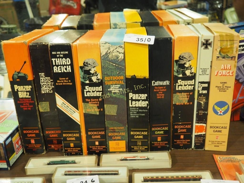 Choice Of 10 Vintage Bookshelf Games 2nd Cents Inc