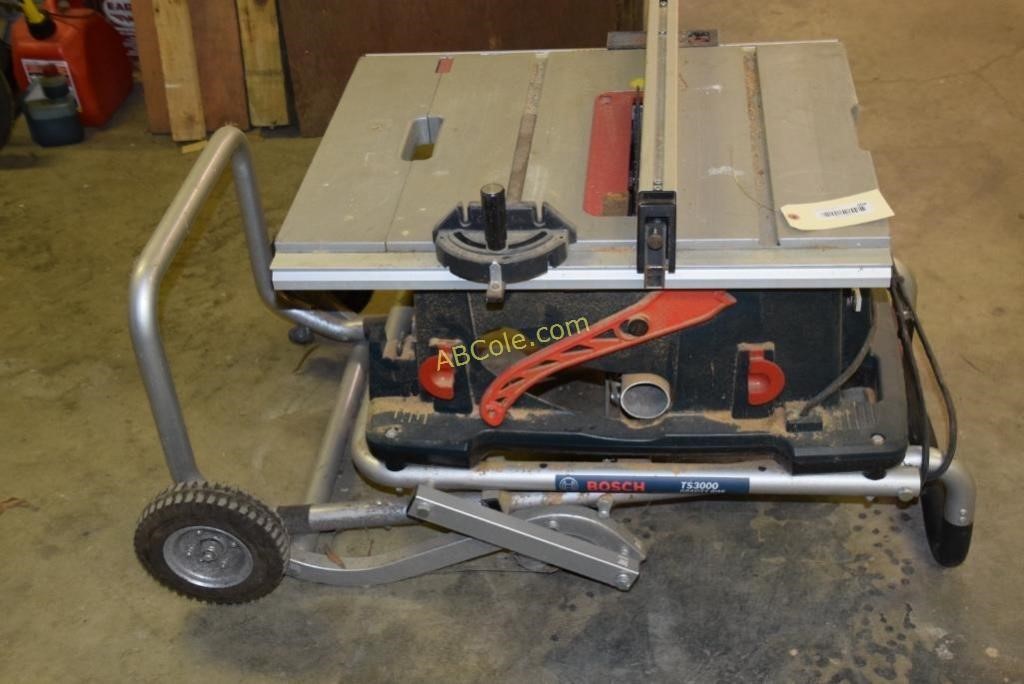 Bosch Portable Table Saw W Gravity Rise United Country A B