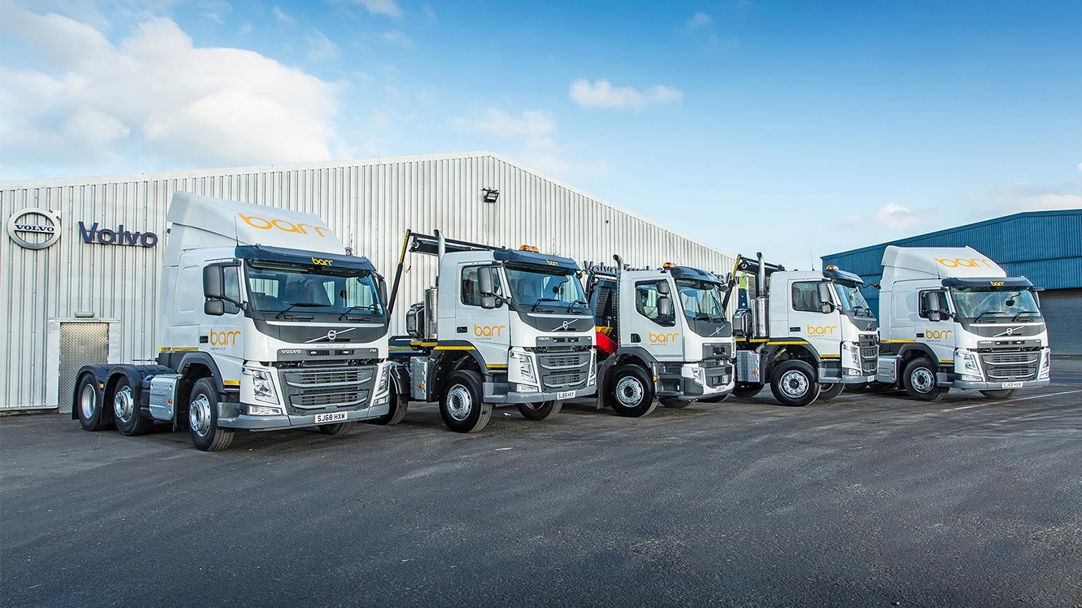 Scottish Waste Management Company Adds Five New Trucks To Its All-Volvo Fleet