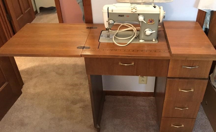 Pfaff Sewing Machine With Cabinet Generations Real Estate Inc