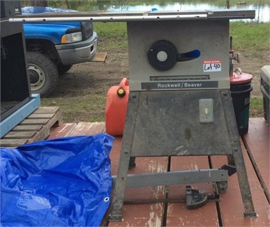 Rockwell Beaver Table Saw Other Auction Results 1 Listings