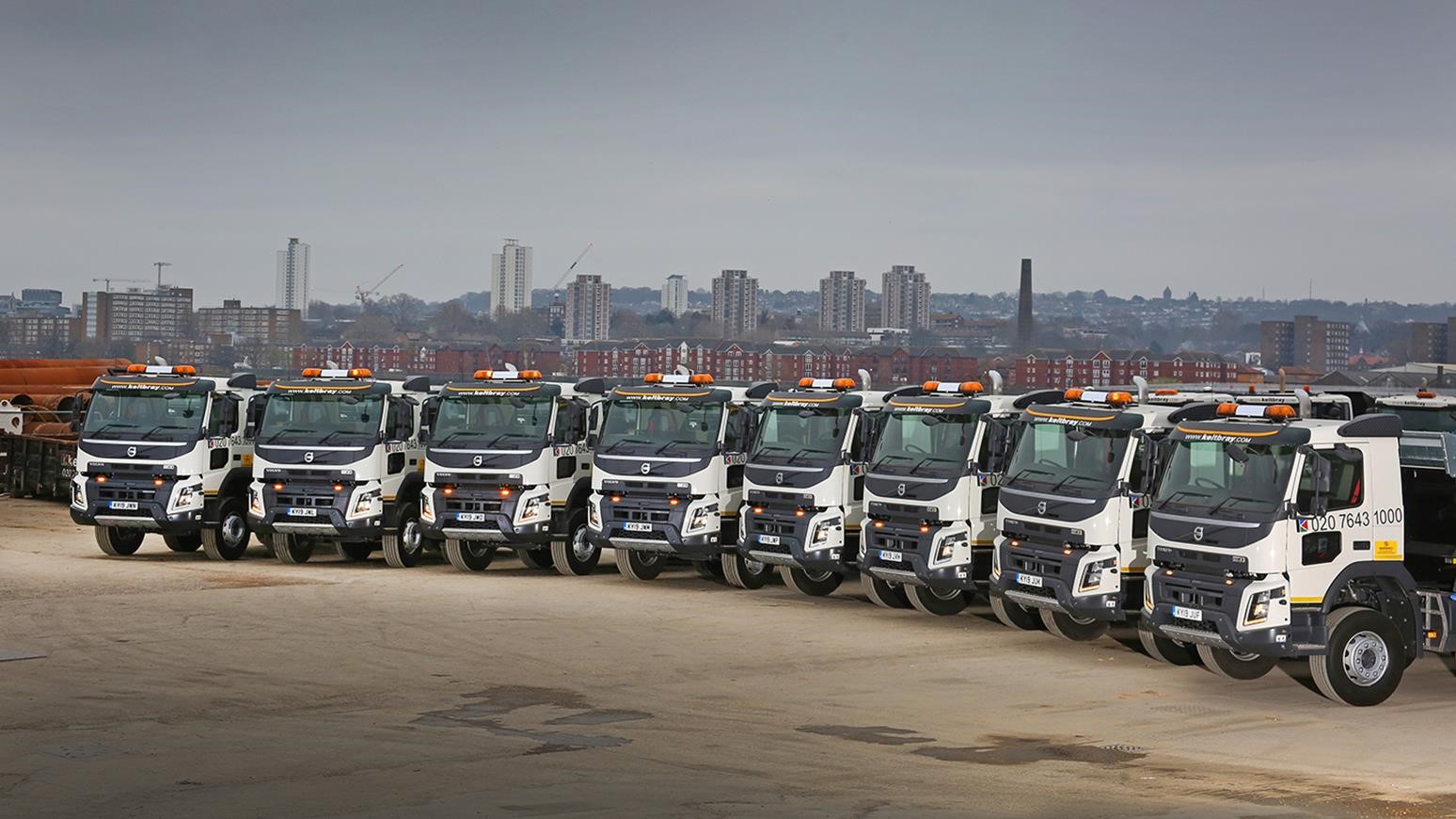 Surrey-Based Construction Engineering Company Adds 14 Volvo FMX Trucks To Its Fleet & Has More Volvos On The Way