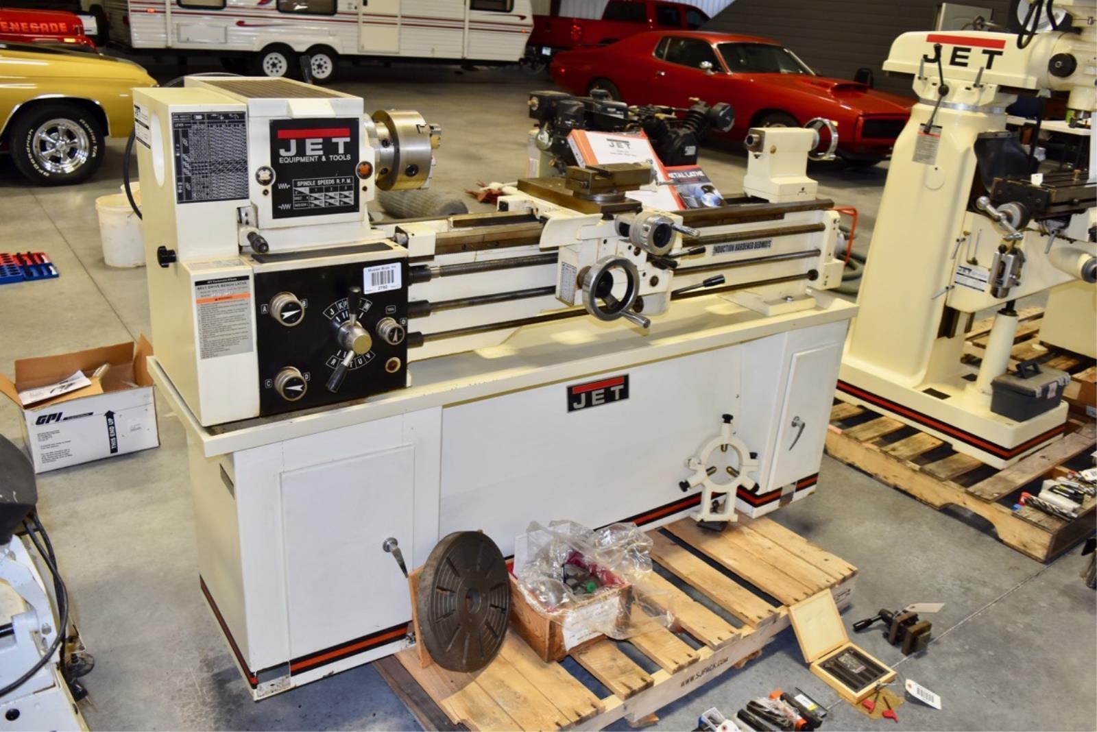 Jet Belt Drive Bench Lathe Mdl Bdb 1340a Musser Bros Inc