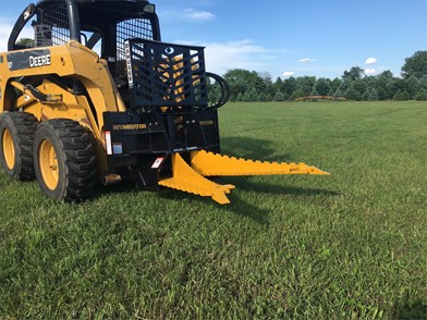 Skid Loader Tree Puller