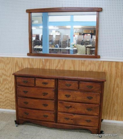 C 1960 S Knotty Pine Dresser Mirror Drake Smith Asset