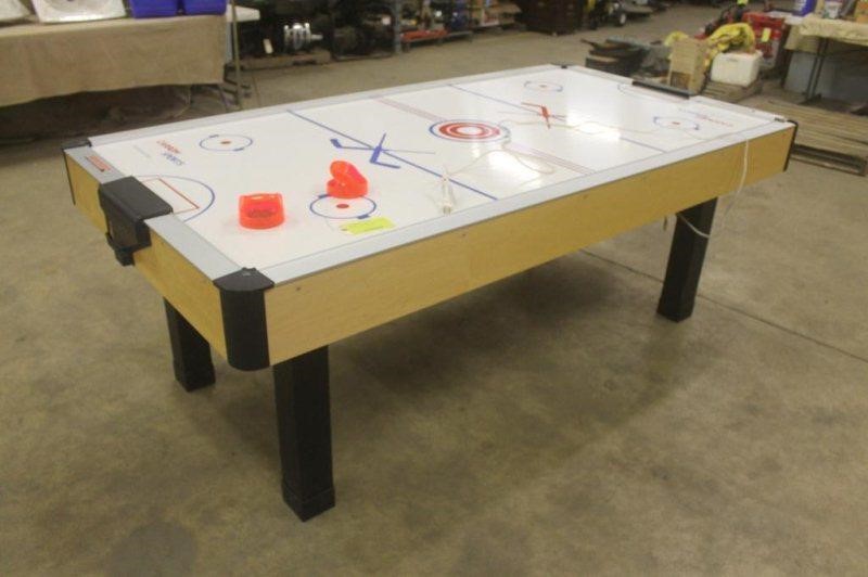 Carrom Sports Air Hockey Table With Paddles Works Live And
