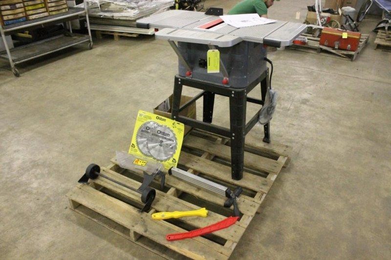 Performax 10 Contractor Table Saw With Stand Hibid Auctions