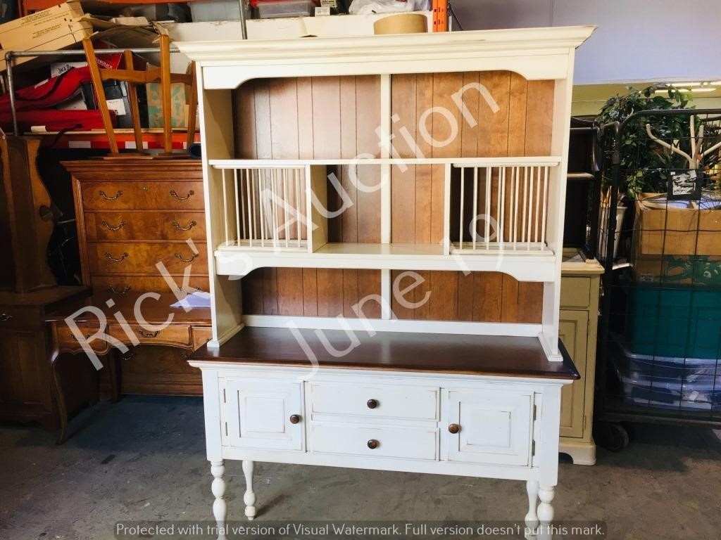 Canadian Made Hutch With Welsh Dresser Top Rick S Auction