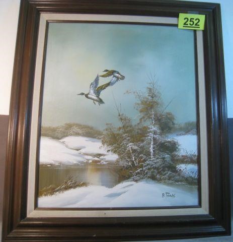 Art Original Oil On Canvas By R Thomas Azfirearms Com Pot Of