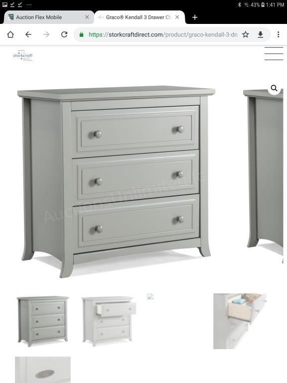 Graco Kendall 3 Drawer Dresser Auctions Unlimited