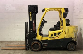 QTY 9 Refurbished 2016 Hyster S120FT Propane Forklifts3 StageLOW HOURS 