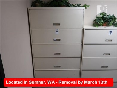 4 Drawer Metal Lateral File Cabinet W Roll Top 5th Other Online