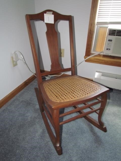 Antique Rocker United Country Jelliff Auction Group