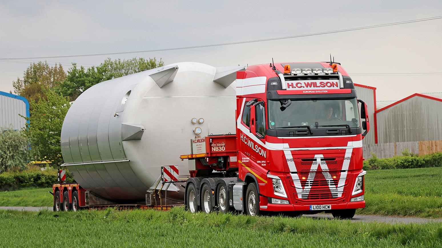 Suffolk-Based H.C. Wilson Transport Ltd. Adds New Four-Axle Volvo FH-540 To Adhere To German Axle Weight Regulations