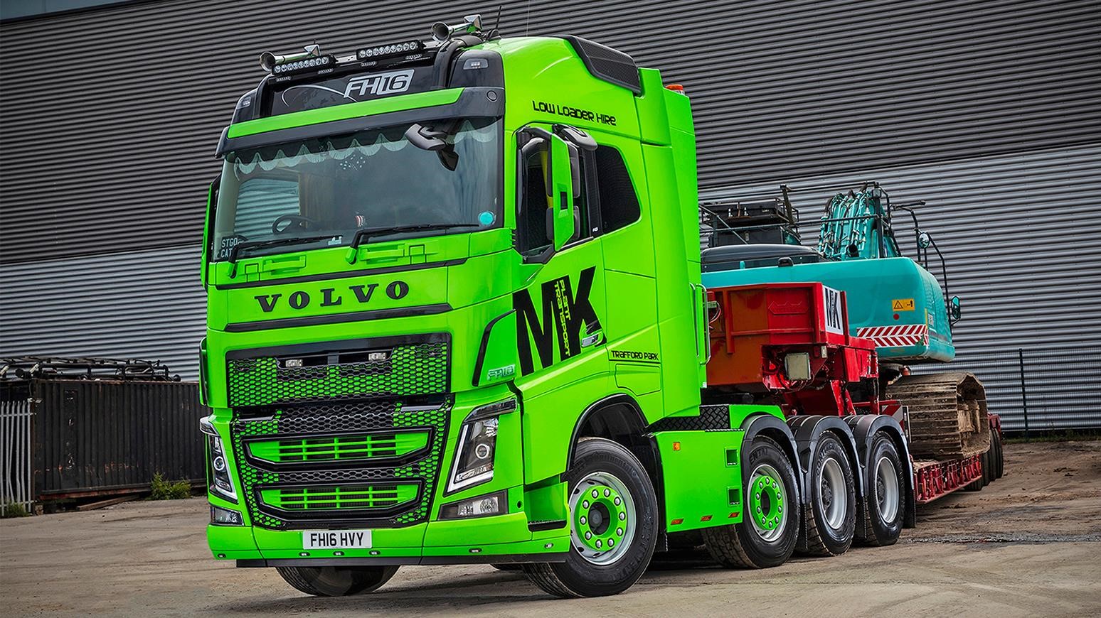 Manchester-Based MK Plant Transport Adds High-Spec Volvo FH16-650 To Its Fleet For Low Loader Applications