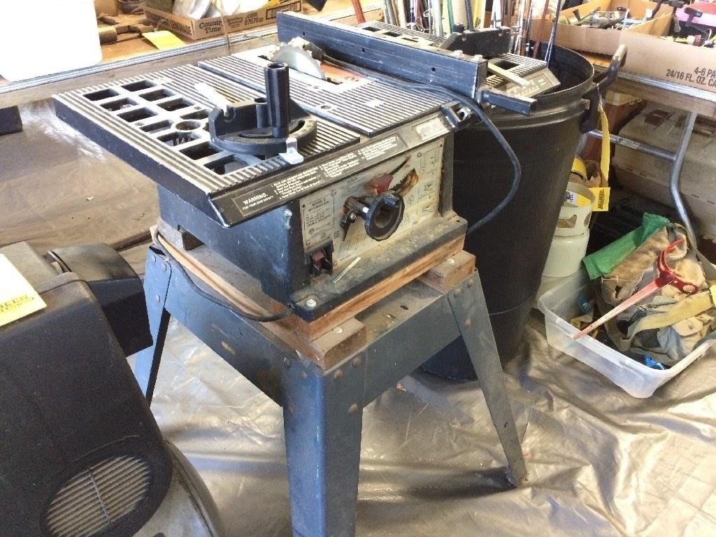 Rockwell Model 8 Table Saw Bradeen Real Estates Auctions