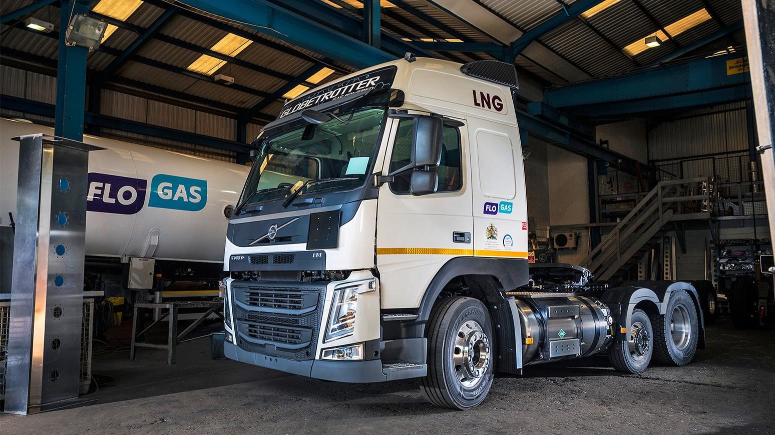 Volvo Bio-LNG Trucks Chosen For Flogas Britain’s Delivery Fleet