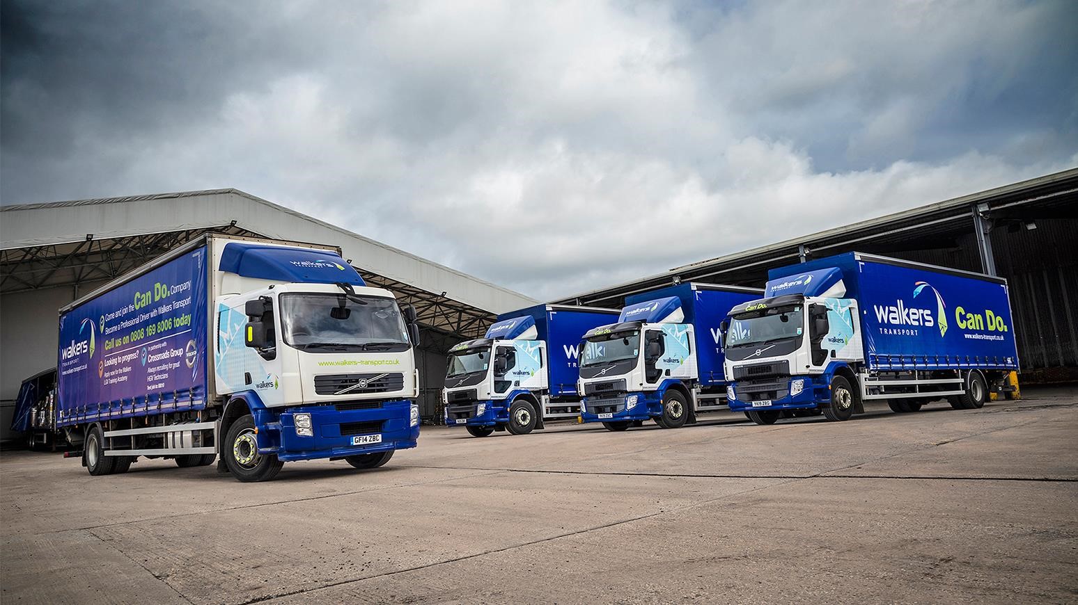 Leeds-Based Walkers Transport Adds Nine Volvo FE Trucks To Expanding Fleet