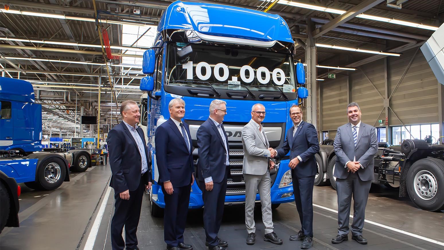 DAF Produces 100,000th Truck In Newest Generation CF & XF Series