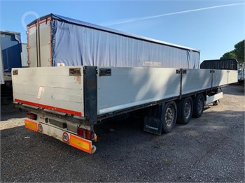 2009 KRONE SDP 27 Used Dropside Flatbed Trailers for sale