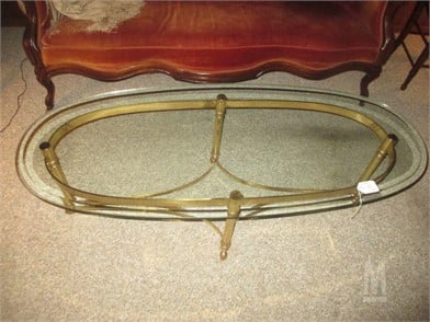 M Brass Glass Sofacoffee Table Other Items For Sale 1