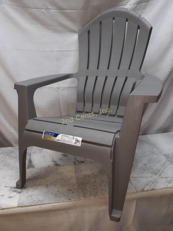 Adams Mfg Corp Realcomfort Adirondack Chair Gray 2nd Cents Inc
