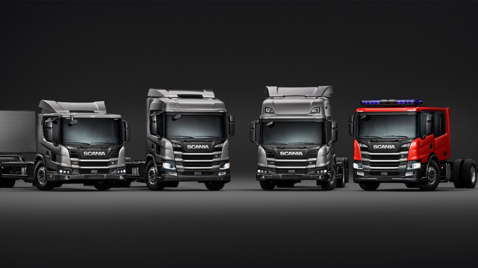 Scania Showing Two L-Series Trucks & One P-Series Model At Freight In The City 2019