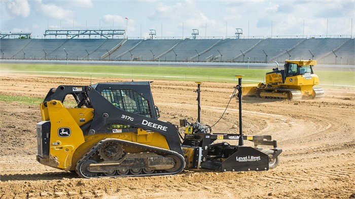 Deere Adds Level Best Pd Skid Steer Box Blades To Its Referral Attachments Lineup Machinery Trader Blog