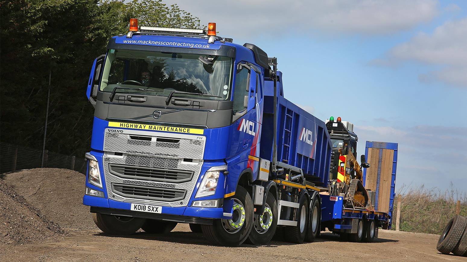 Mackness Contracting Adds Volvo FH Rigid Hook Loader Truck As Its New Flagship Model