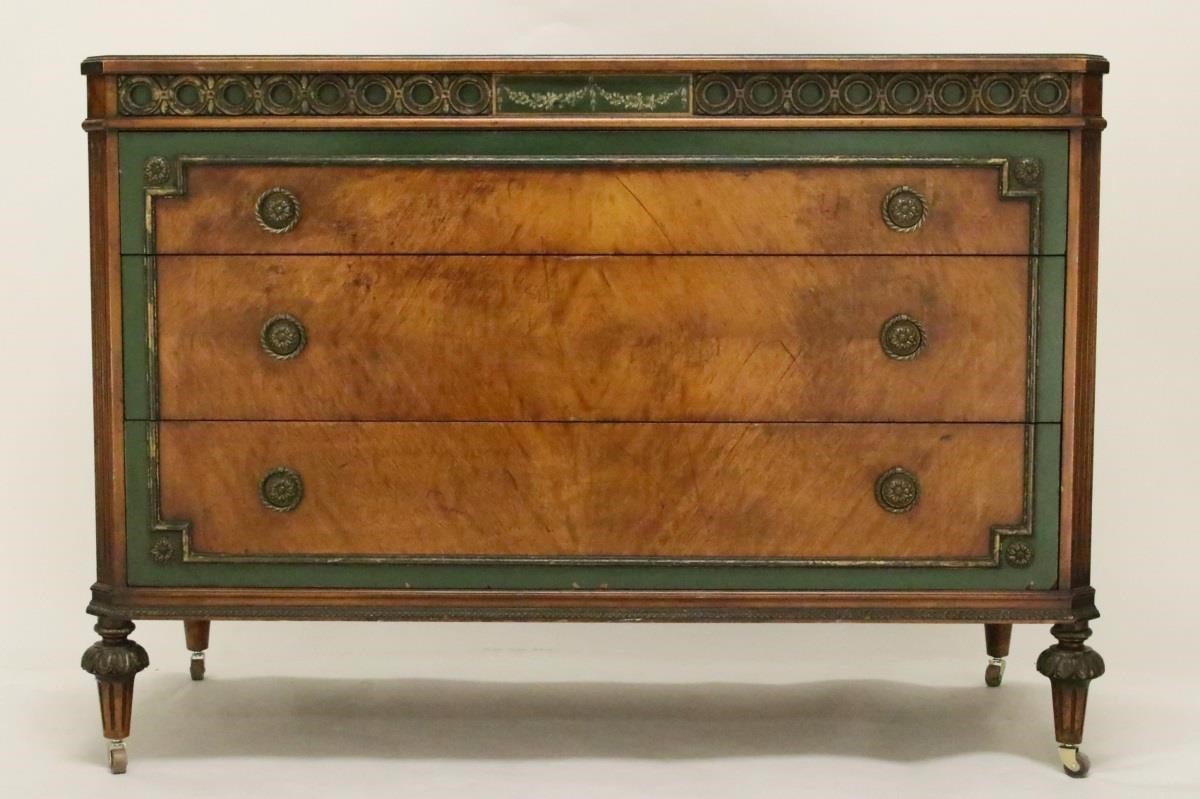 Berkey Gay Hand Painted Dresser Kc Auction Company