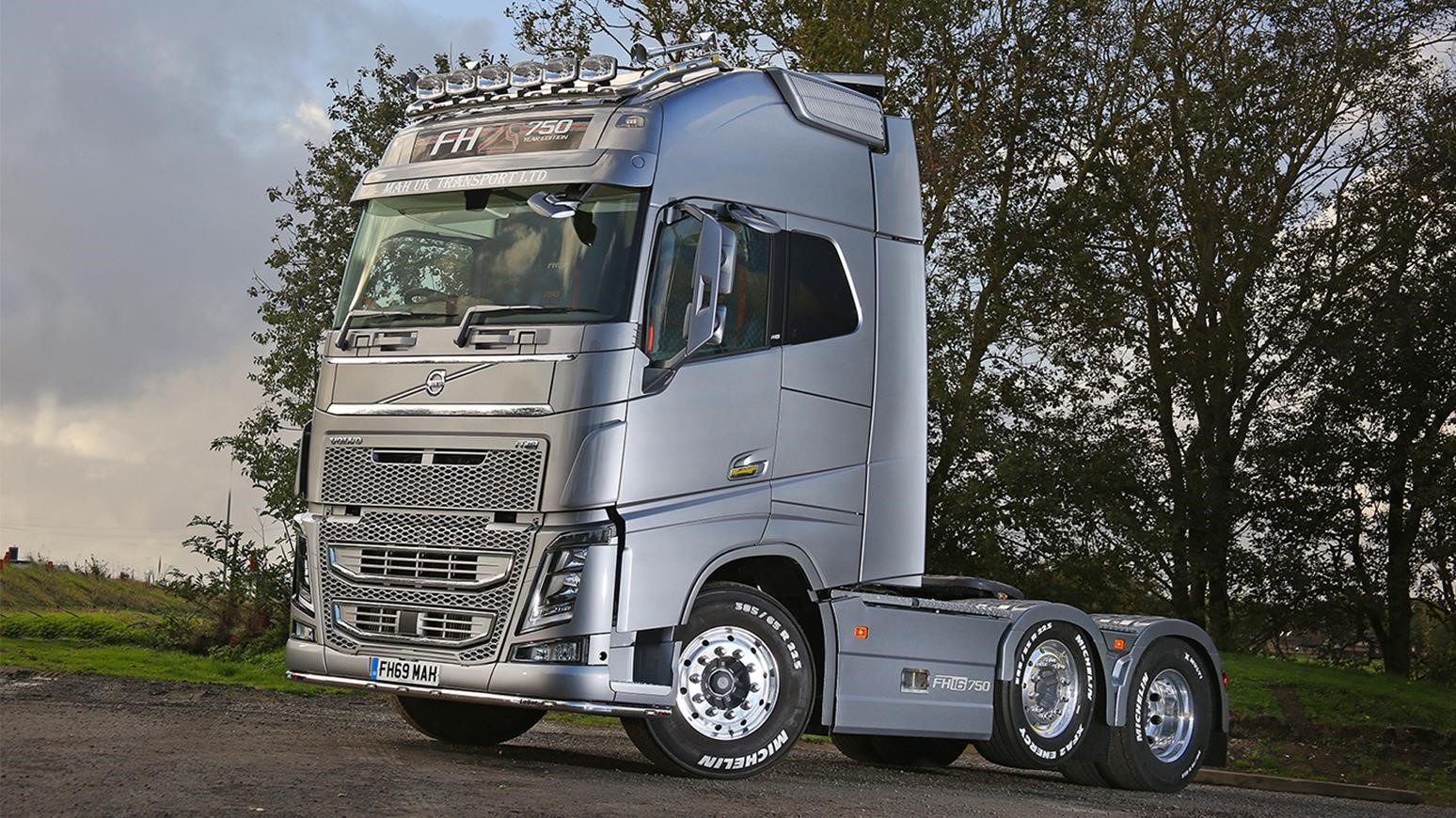London-Based MAH UK Transport Ltd Adds Volvo FH16 750 25 Year Special Edition Tractor Unit To Its Fleet