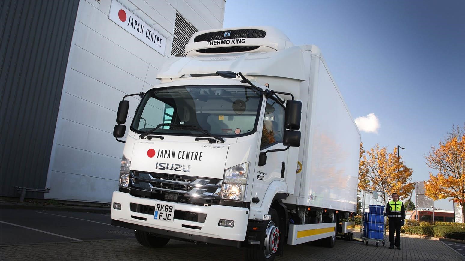 Japan Centre Group Adds Isuzu F-Series Truck To Distribute Japanese Goods In London, Manchester & Oxford