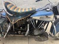 1967 Harley Davidson Flh Barn Find Kraft Auction Service