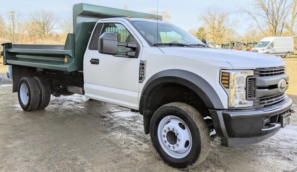 2019 Ford F450 Xl Super Duty Dump Truck Kraft Auction Service