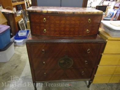 Art Deco Style Marble Top Dresser Other Items For Sale 1