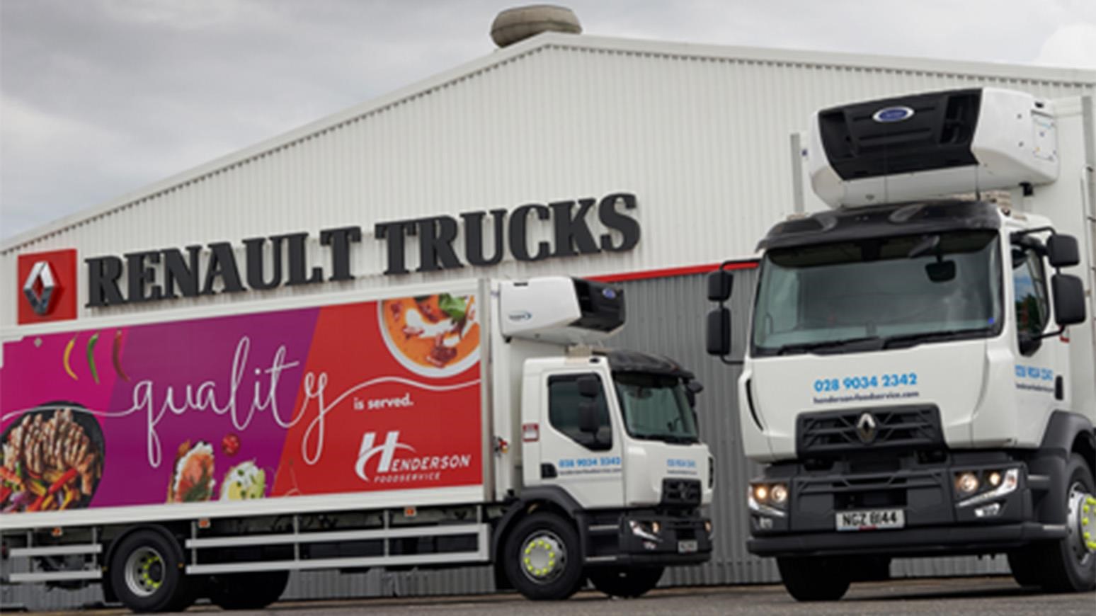 Northern Ireland-Based Henderson Group Adds Mix of Renault Range T and Range D Trucks To Its Fleet