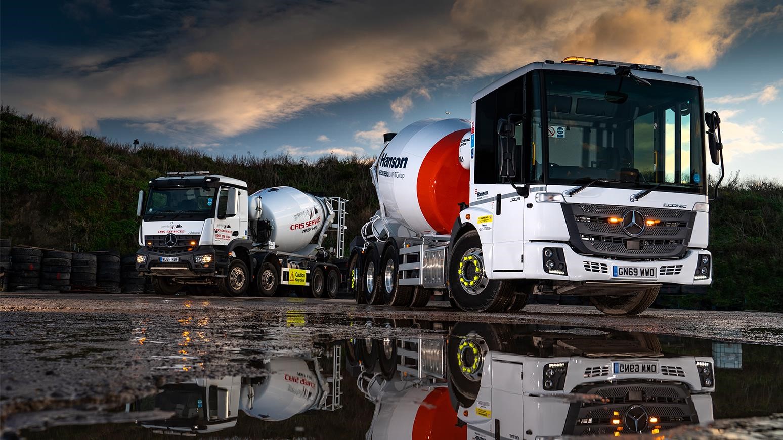 London-Based Cris Services Group Adds Sixth Mercedes-Benz Econic Truck To Mixer Fleet