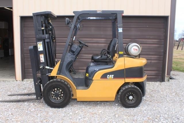 2015 Cat P5000 Forklift Live And Online Auctions On Hibid Com