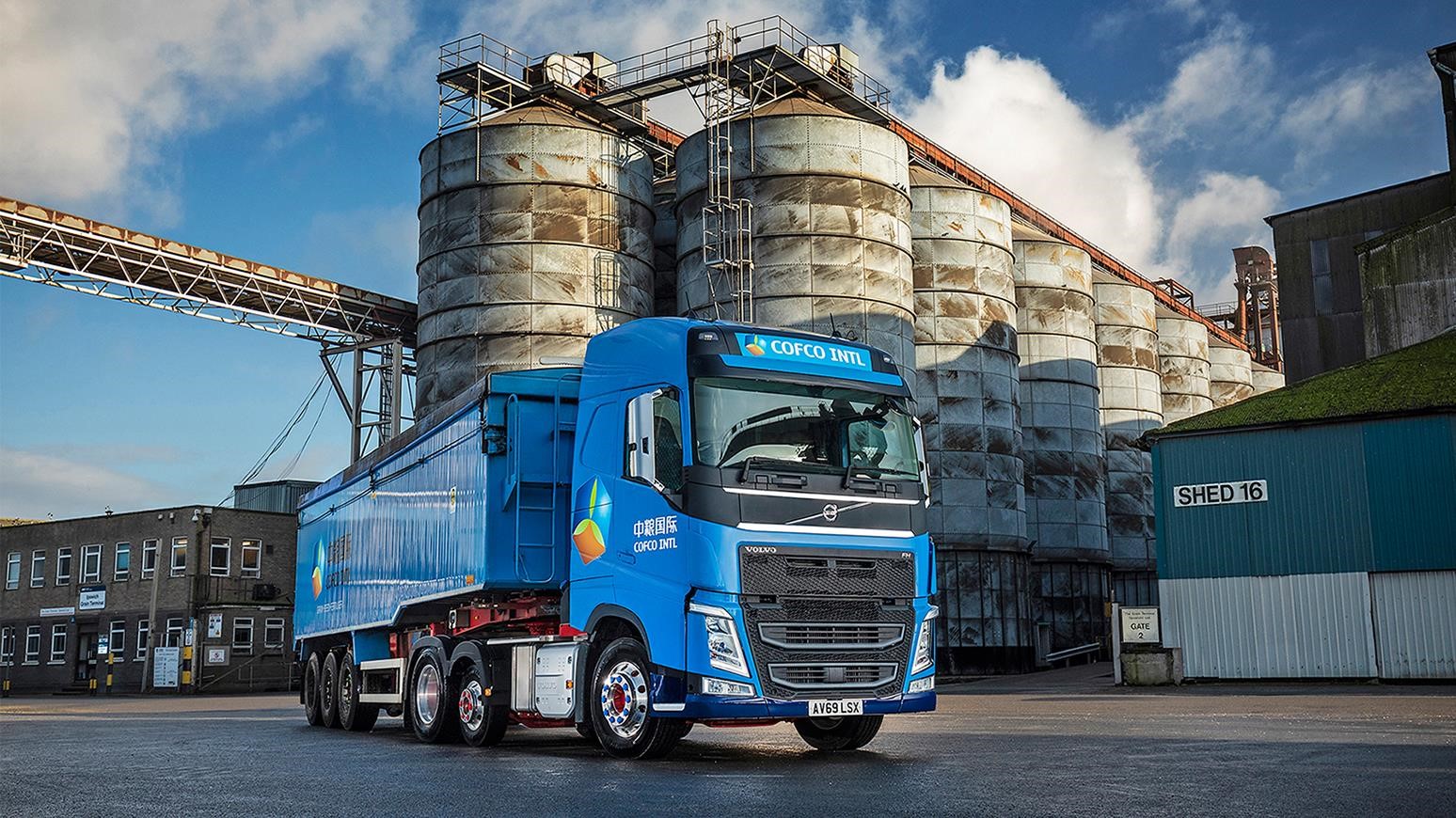 Cofco International UK Adds Five Volvo FH 460 Tractor Units For Transporting Grain, Seeds & Fertilisers