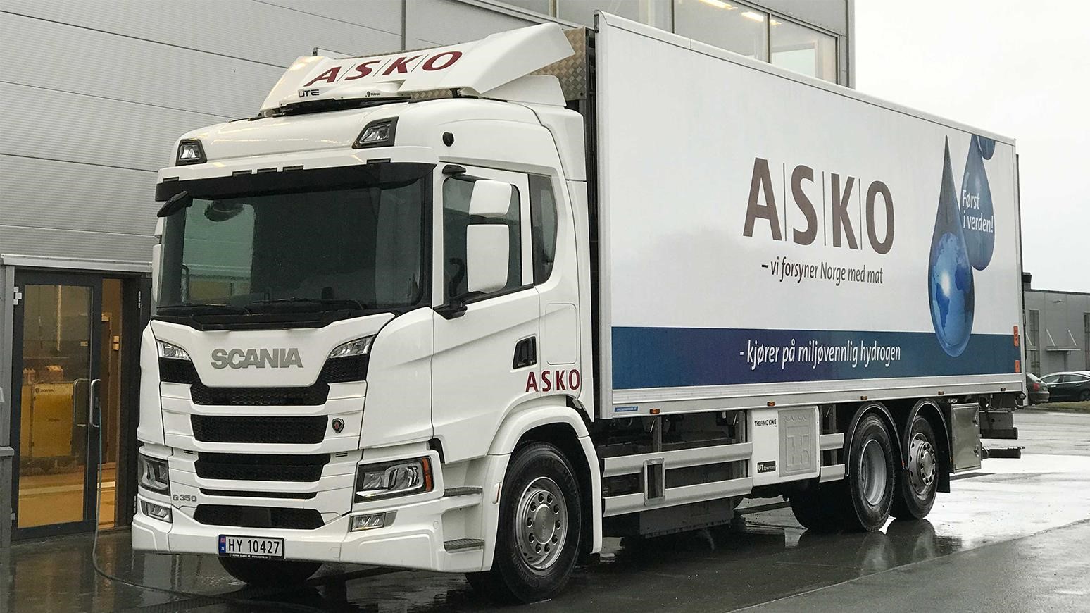 Four Scania Hydrogen Fuel Cell-Powered Electric Trucks Enter Operation With Oslo Grocery Wholesaler