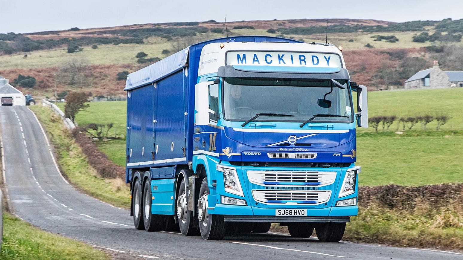 Isle Of Bute-Based John Mackirdy Ltd Adds New Volvo FM To Its Fleet To Deliver Animal Feed