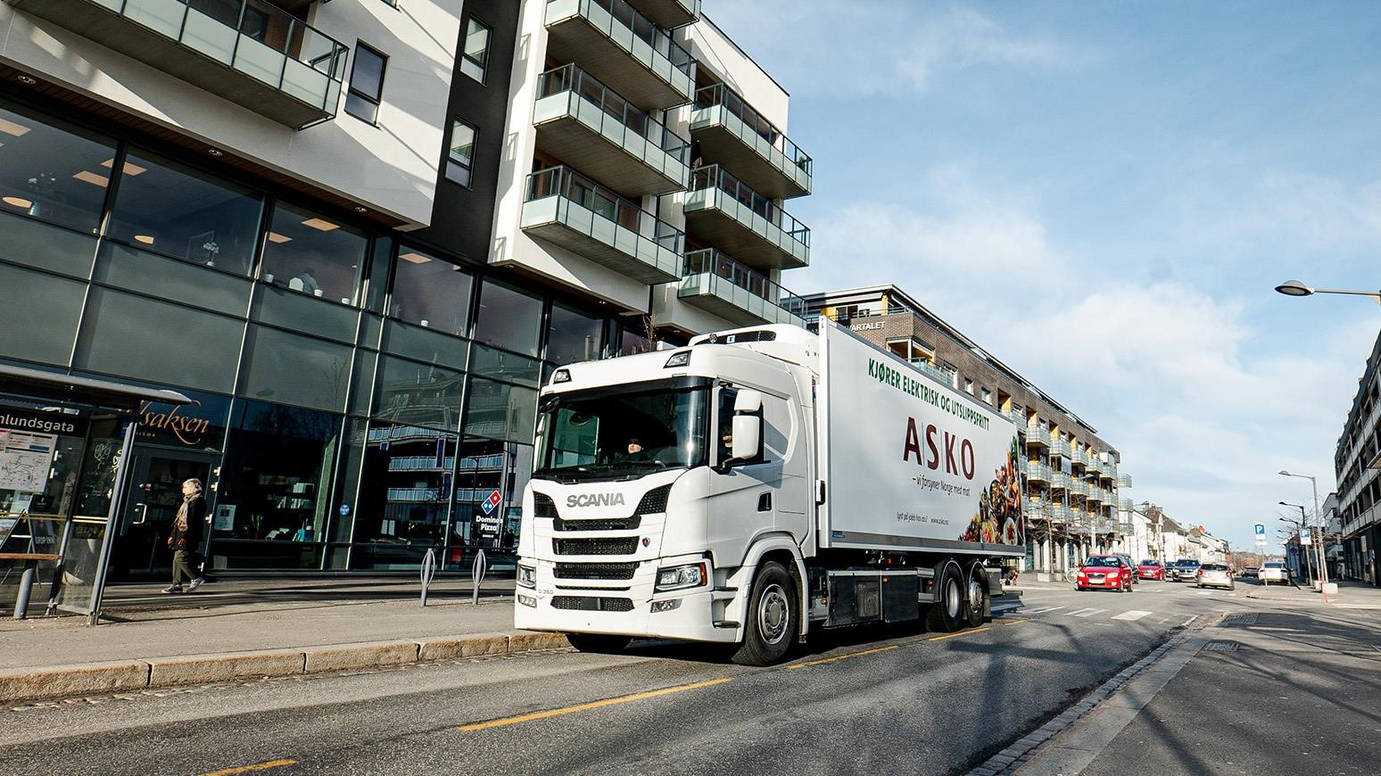 Scania Teams With ASKO To Test Battery-Electric Trucks In City-Distribution Applications In Norway