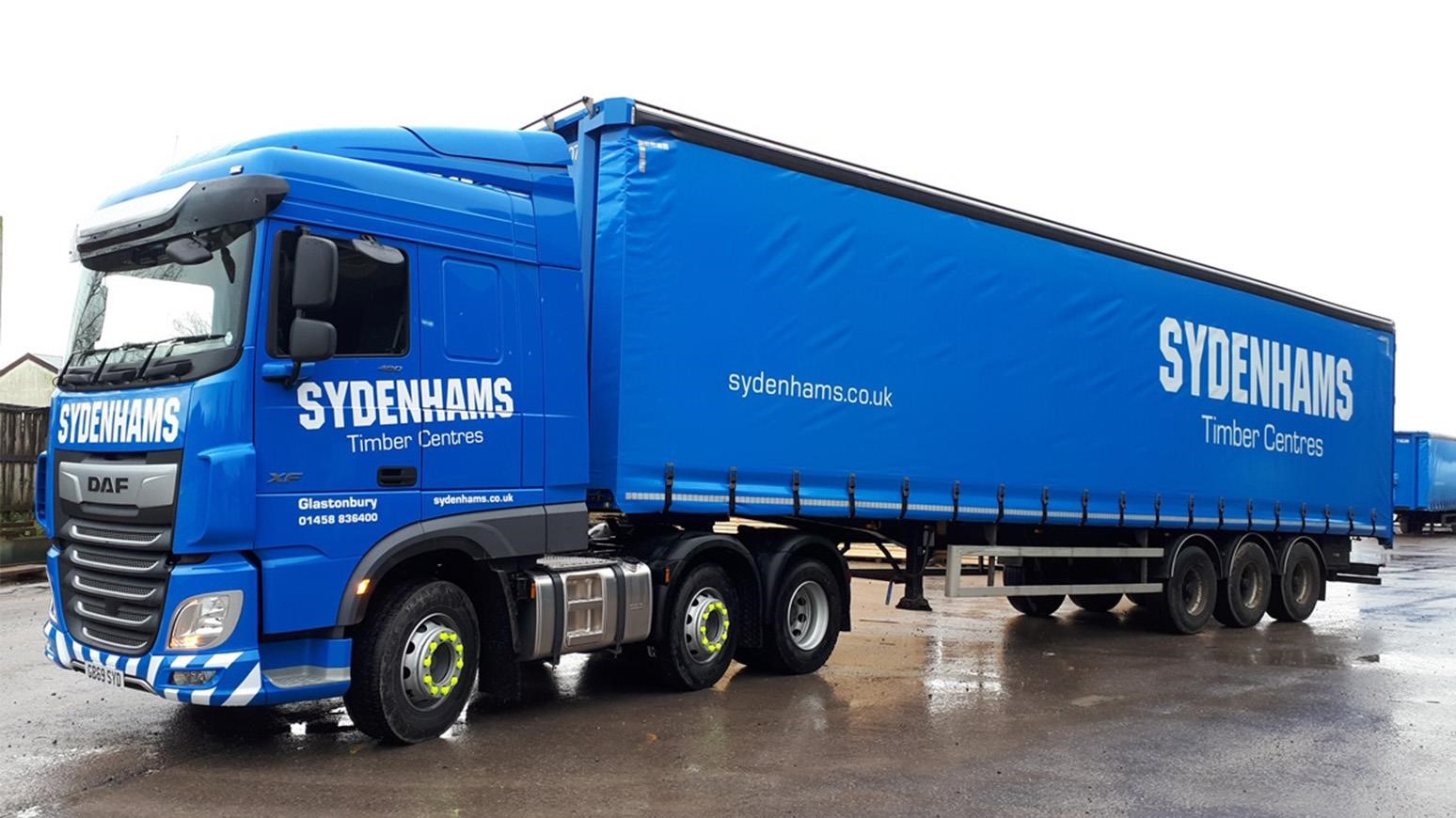 Sydenhams Purchases New DAF XF Truck For Hauling Timber & Building Supplies