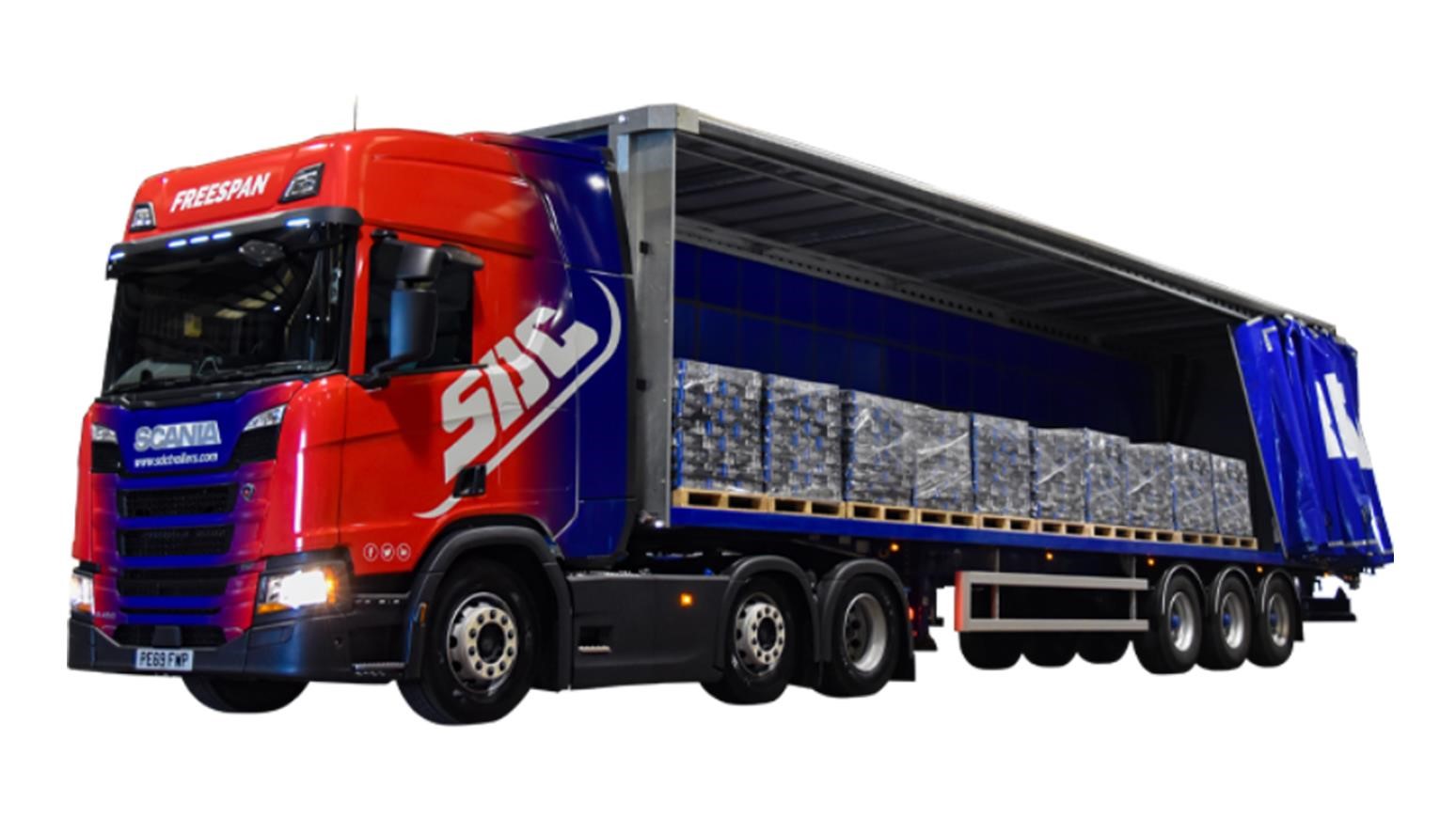 SDC Trailers Outfits Lincolnshire-Based FreshLinc Group With New Freespan Curtainsiders