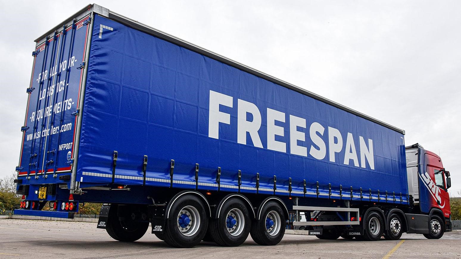 SDC Trailers To Display EN 12642 XL Freespan Curtainsiders & Other Trailers At CV Show